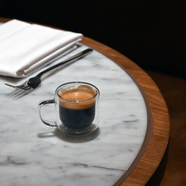 Luigi Bormioli Thermic Sublime 3oz Double Wall Espresso Glasses (Set Of 2)
