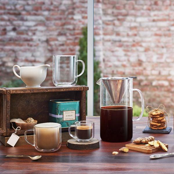 Luigi Bormioli Thermic Sublime 60.75oz Pour Over Coffee Kit (1 Piece)