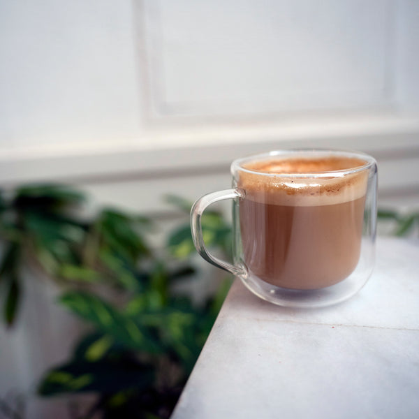 Luigi Bormioli Thermic Sublime 8oz Double Wall Cappuccino Glasses (Set Of 2)