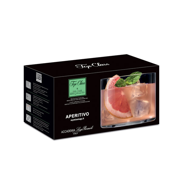 Luigi Bormioli Top Class 7.75oz Aperitivo Glasses (Set Of 6)