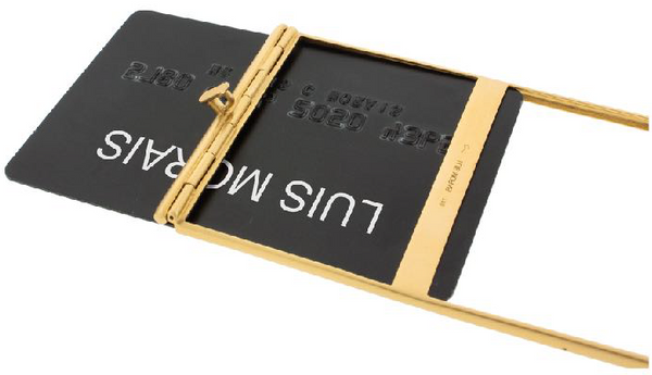 Luis Morais 14K Gold Concert Wallet On Cord Necklace