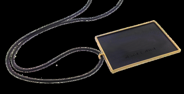 Luis Morais 14K Gold Concert Wallet On Cord Necklace