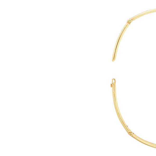 Luis Morais 18K Gold Carabiner Necklace With Diamonds