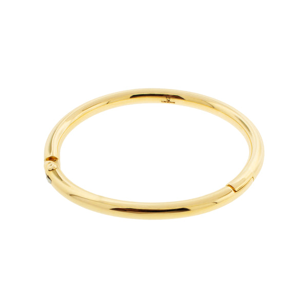 luis morais 18K Gold Carabiner Bracelet- 5mm