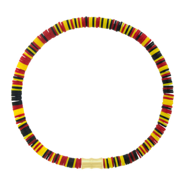 luis morais Bamboo Tube on RYB Vinyl Bead Bracelet