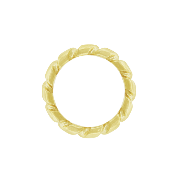 luis morais Drill Bit Gold Ring Band