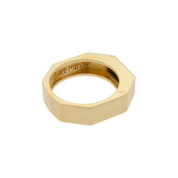 Luis Morais Gemstone Geo Ring With Tiger's Eye