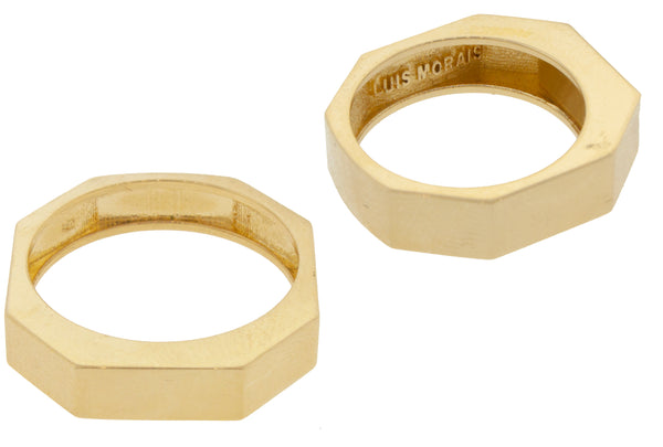 Luis Morais Gold Geo Ring