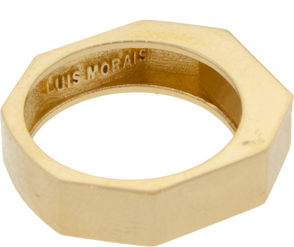 Luis Morais Gold Geo Ring