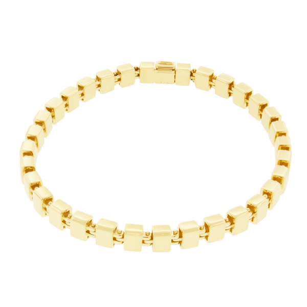 Luis Morais Gold Ingot Link Bracelet