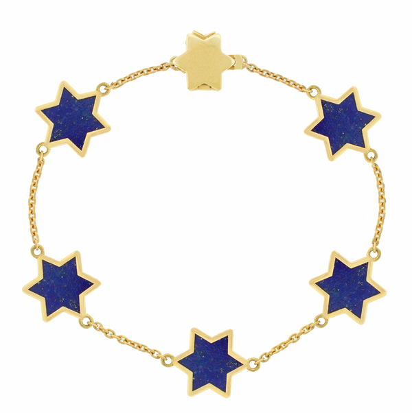 luis morais Lapis Star Chain Bracelet