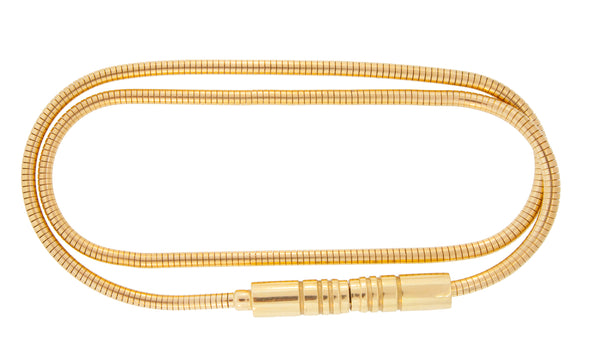 luis morais Liquid Plug Lock Double Wrap Bracelet