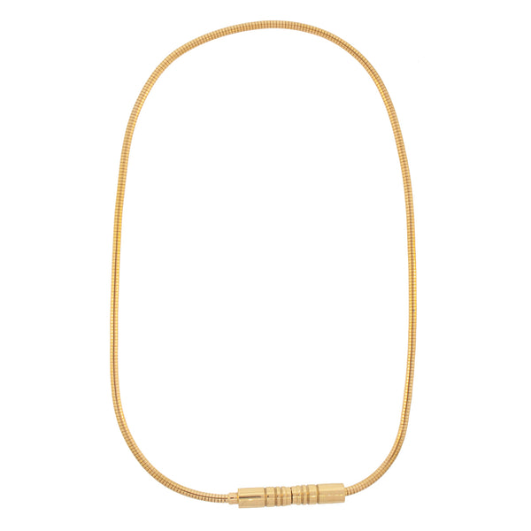 luis morais Liquid Plug Lock Necklace
