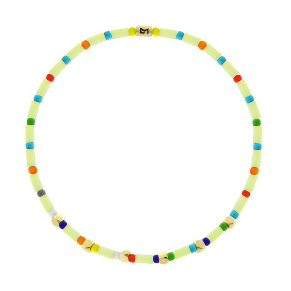 luis morais Mini Tetras on Jade Beaded Bracelet