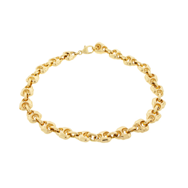 luis morais Skull Face Chain Bracelet