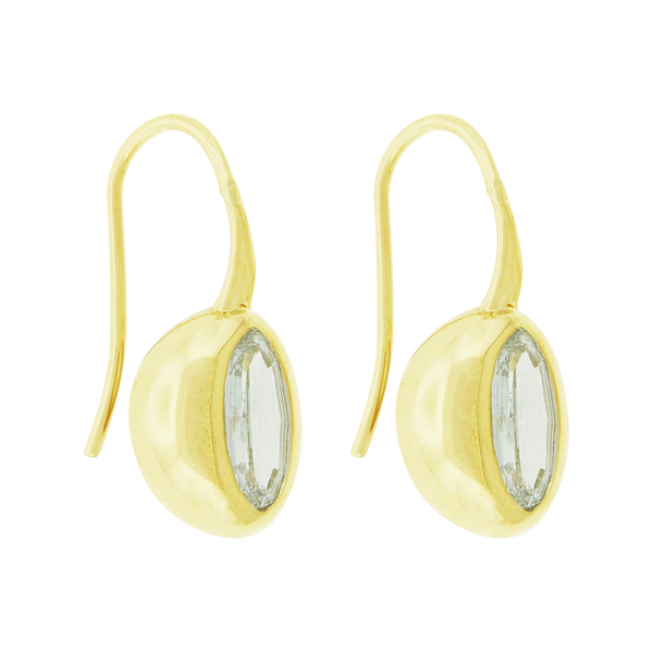 Luis Morais Step-Cut Diamond Drop Earrings