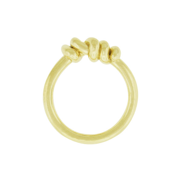 luis Morais Thick Entangled Knot Ring