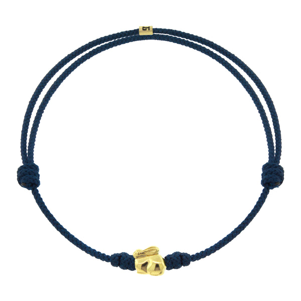 luis morais Year of the Rabbit Navy Cord Bracelet