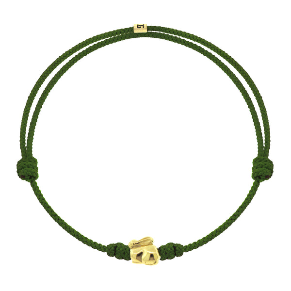 luis morais Year of the Rabbit Pine Cord Bracelet