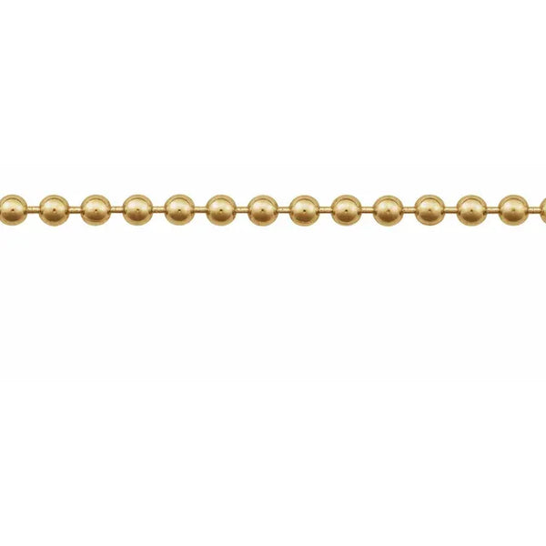 Luis Morais Yellow Gold Ball Chain Necklace