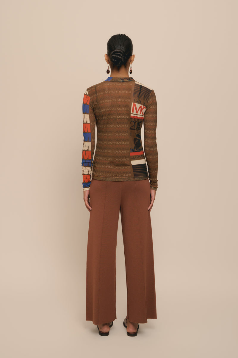 Lukhanyo Mdingi BUTTERLY PANTS