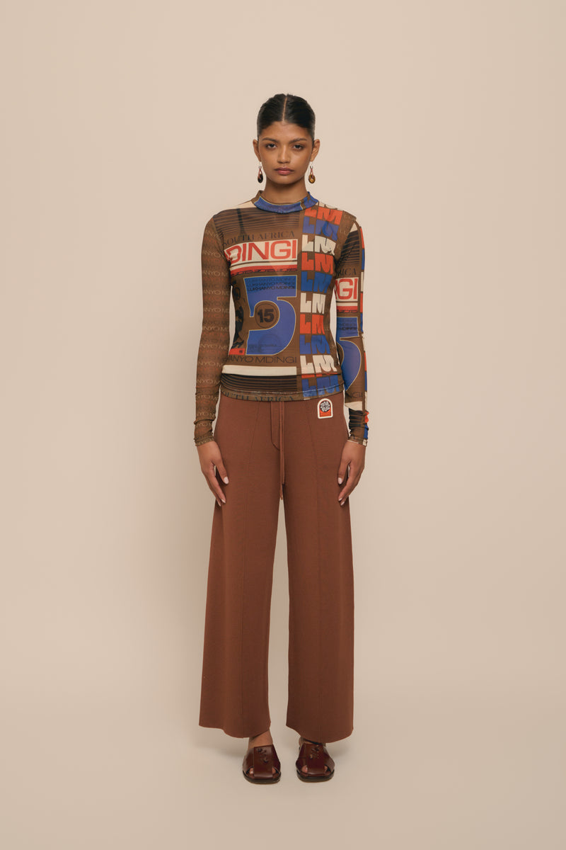 lukhanyo mdingi BUTTERLY PANTS