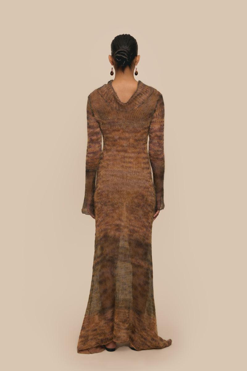 Lukhanyo Mdingi CHARMED DRESS - EMBER ASH