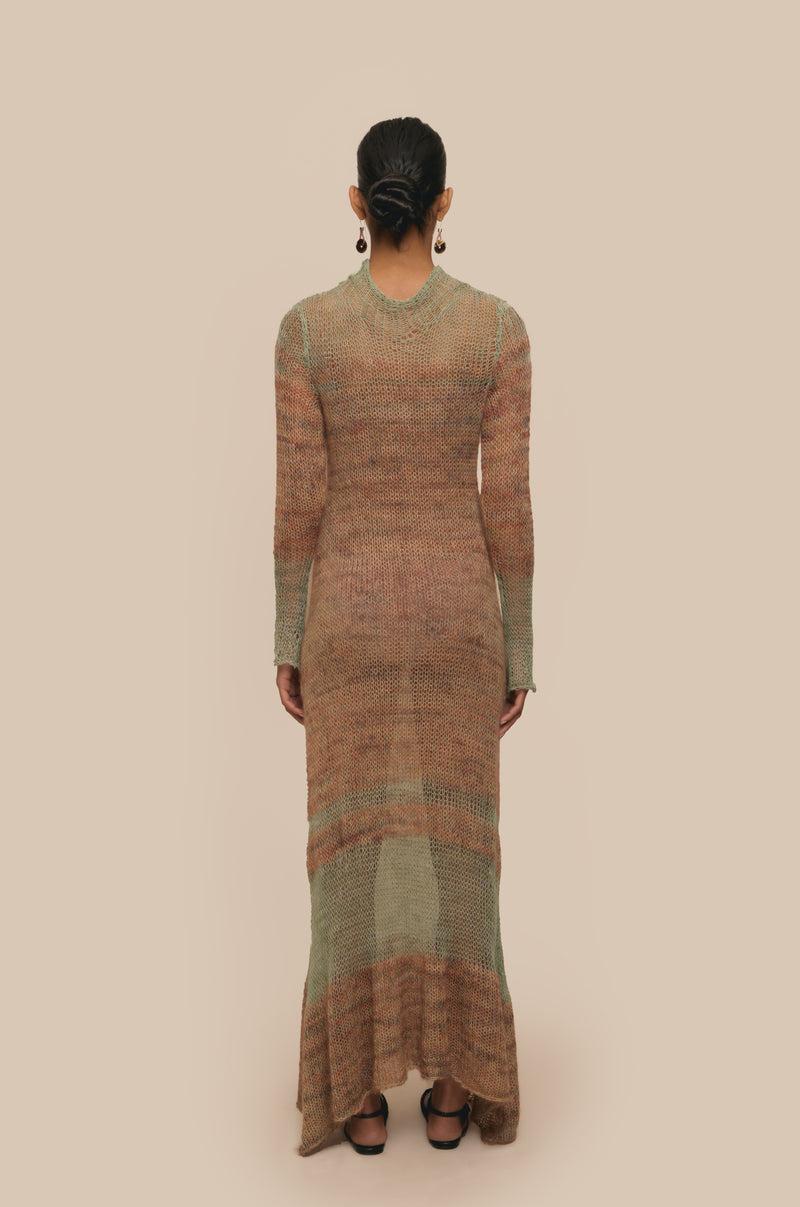 Lukhanyo Mdingi CHARMED DRESS - WITCHY SAGE