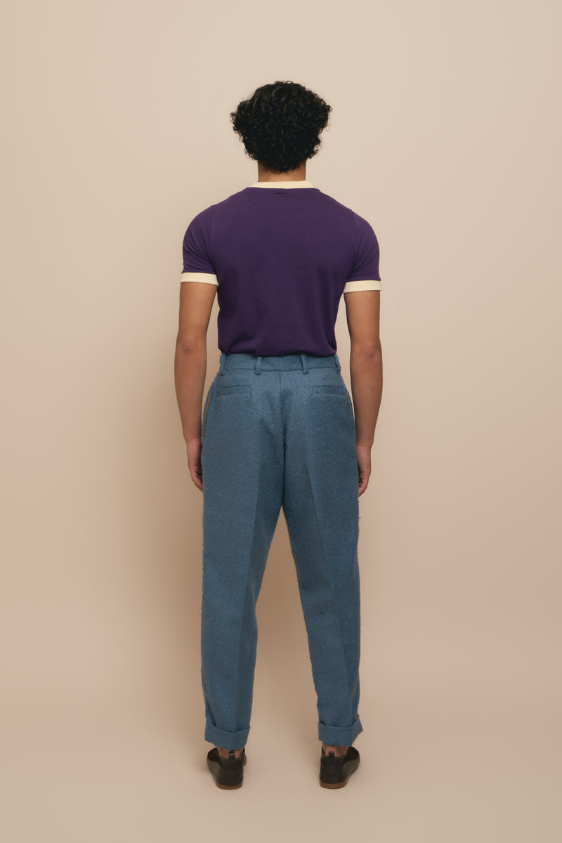 lukhanyo Mdingi CROC WOOL PANTS