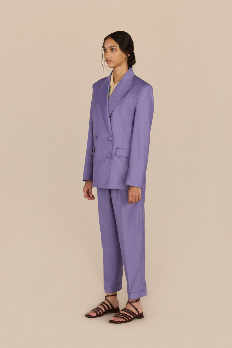 Lukhanyo Mdingi LM LILAC BLAZER - WOMENS