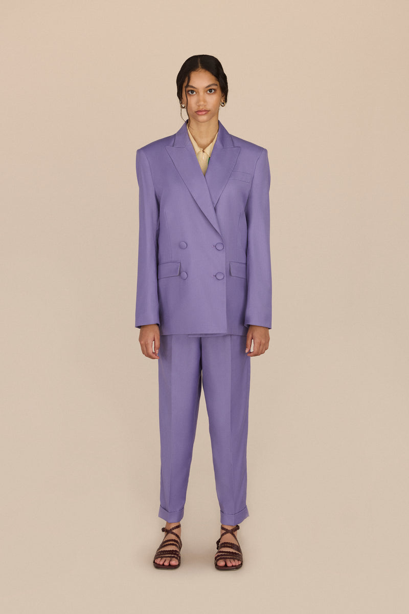 lukhanyo mdingi LM LILAC BLAZER - WOMENS