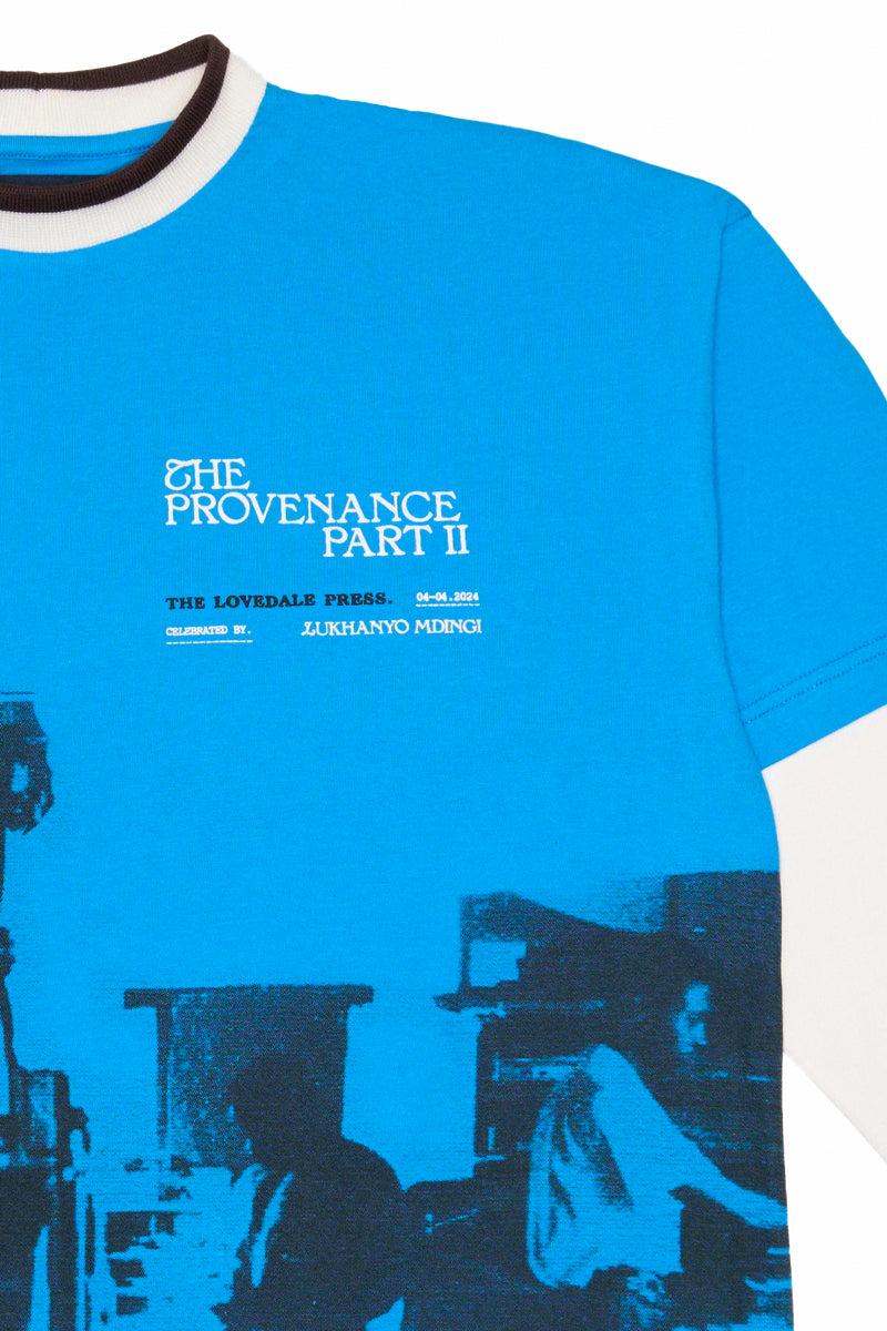 Lukhanyo Mdingi PROVENANCE TSHIRT BLUE