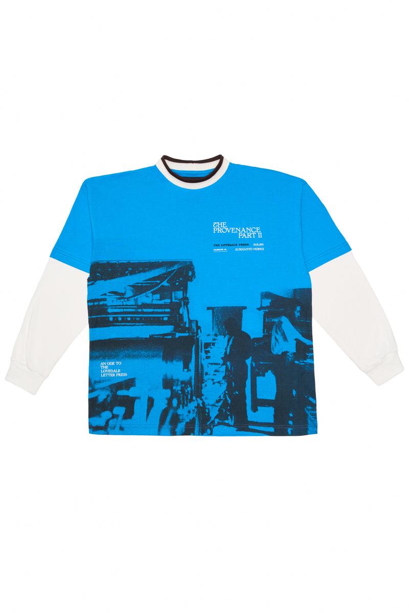 lukhanyo mdingi PROVENANCE TSHIRT BLUE