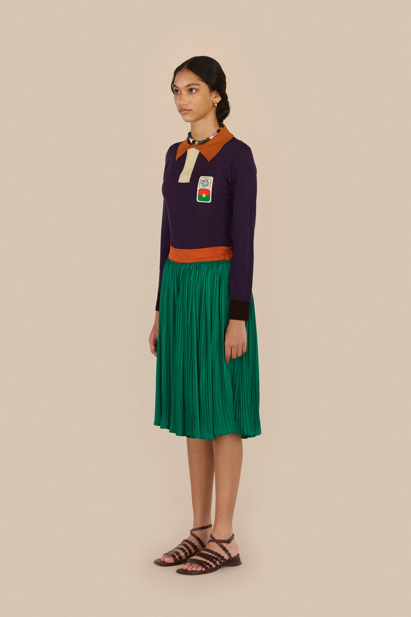 Lukhanyo Mdingi SHORT PALAZZOS - GREEN