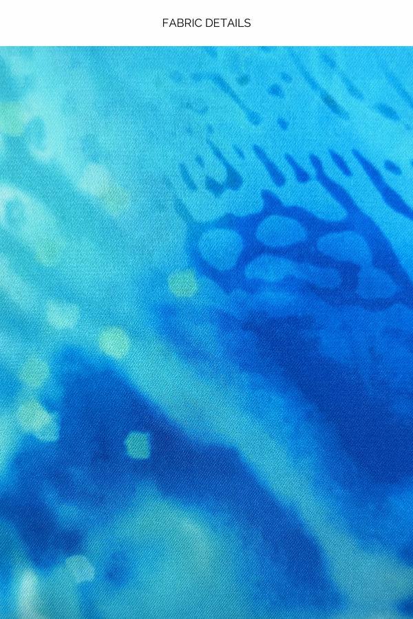 Luli Fama AQUA DREAMS - Elastic Waistband Pant • Multicolor – Luli Fama