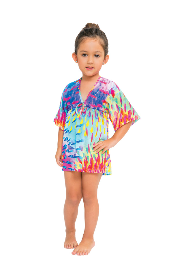 luli fama BAJO UN MISMO SOL - Short Tunic • Multicolor – Luli Fama