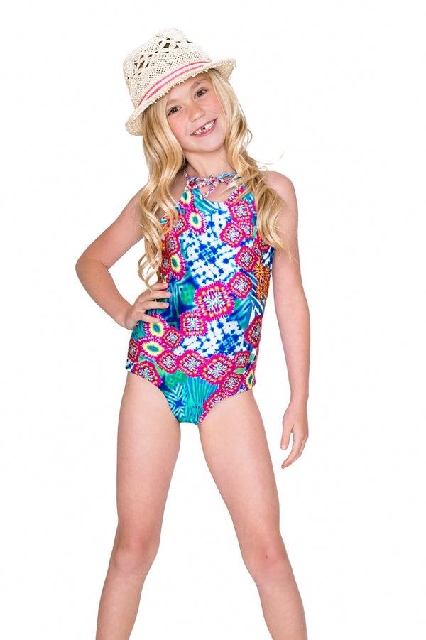 luli fama BEAUTIFUL MESS - Reversible Braided One Piece • Multicolor – Luli Fama