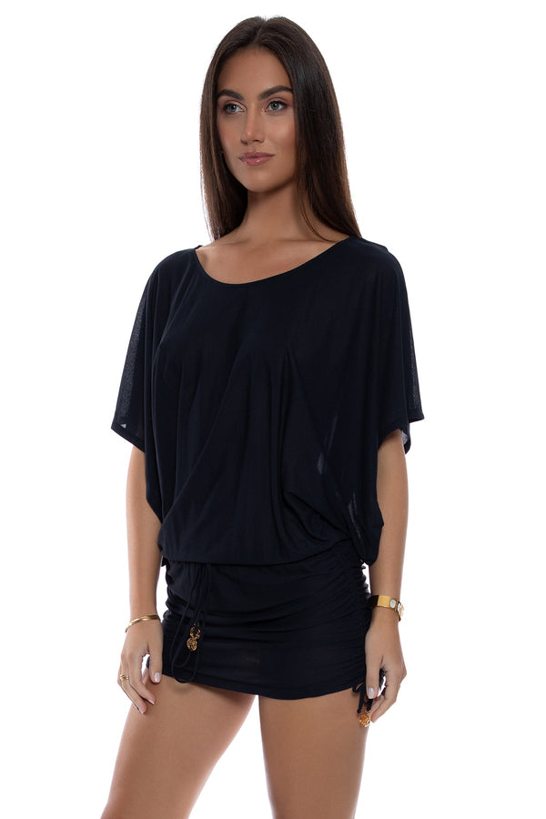 Luli Fama COSITA BUENA - South Beach Dress • Black – Luli Fama