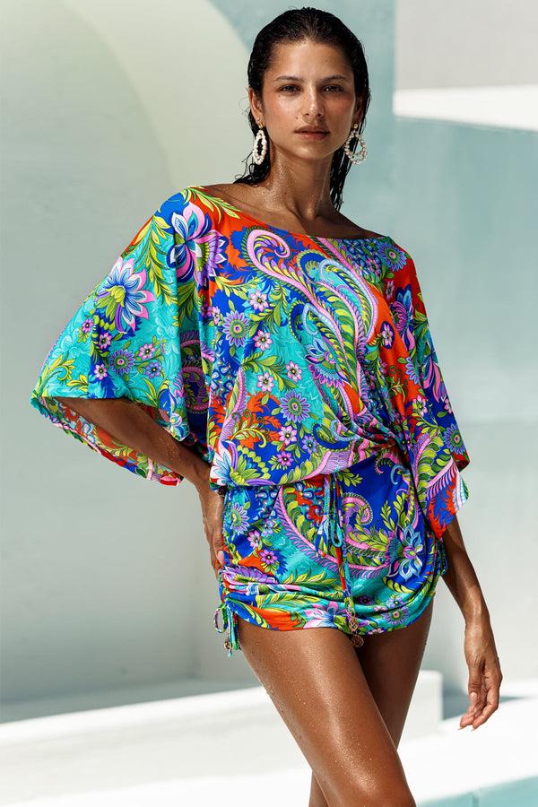 luli fama IN THE GROOVE - South Beach Dress • Multicolor – Luli Fama