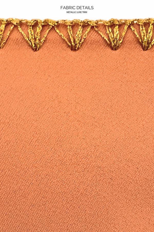 Luli Fama LULI CHIC Luxe Stitch Top & Bottom - Azafran – Luli Fama