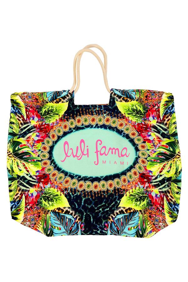 Luli Fama LULI'S SELVA - Canvas Bag • Multicolor – Luli Fama
