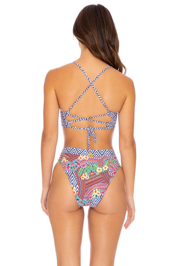Luli Fama Luli Tribe - Underwire Top & High-Leg Banded Bottom – Luli Fama