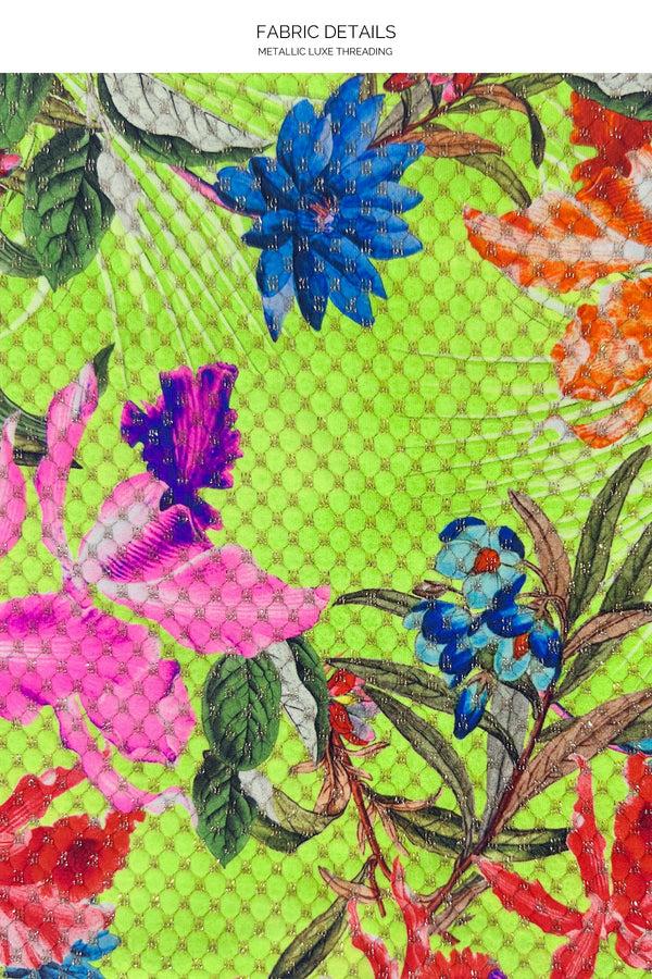 Luli Fama LULI TROPICS - Front Tie Cut Out Bandeau Top & Seamless Ruched Back Br – Luli Fama