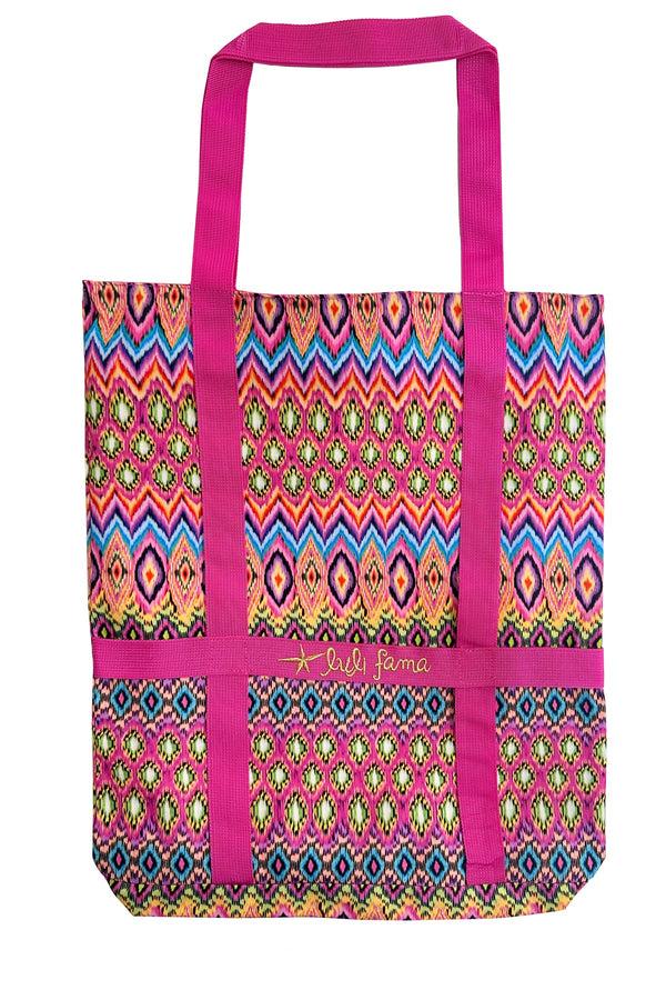 luli fama MIAMI SORBET - Tote Bag • Multicolor – Luli Fama