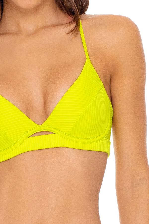 Luli Fama Orillas Del Mar Underwire Bikini Top & High-Leg Bottom – Luli Fama