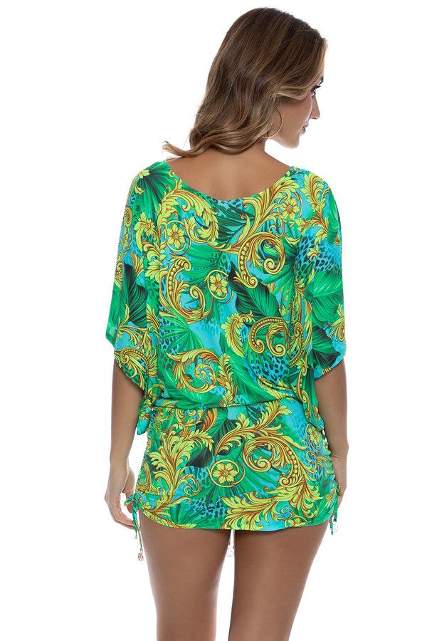 Luli Fama PALM ISLAND Oversized South Beach Dress - Multicolor – Luli Fama