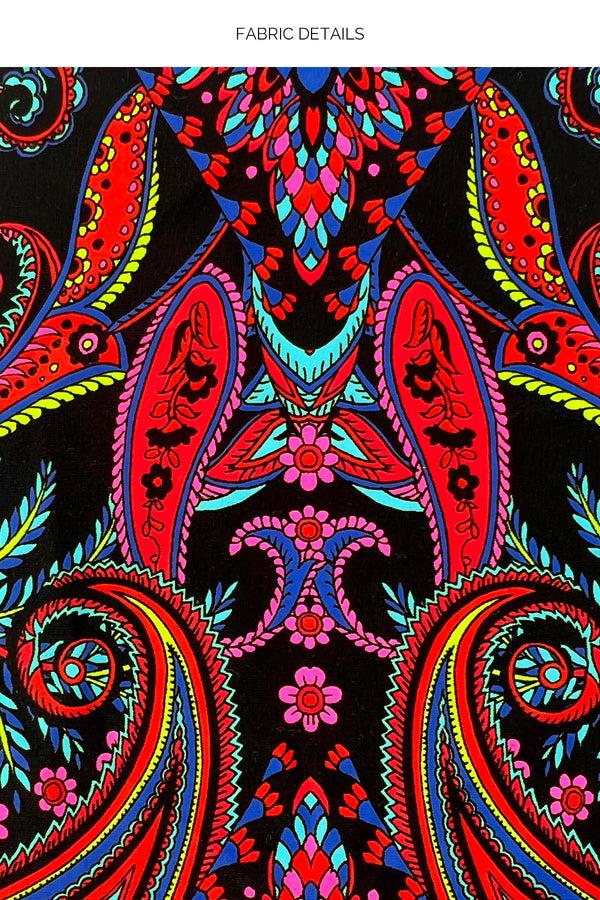 Luli Fama QUE LINDA Drawstring Top & Brazilian Bottom - Multi-Color – Luli Fama