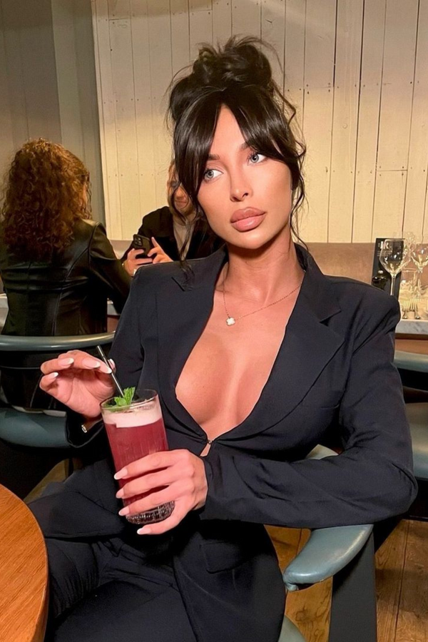 lullabellz Feathered Fringe Clip In Bangs