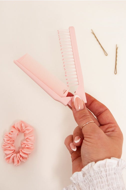 lullabellz LullaBellz 2-in-1 Folding Comb & Brush