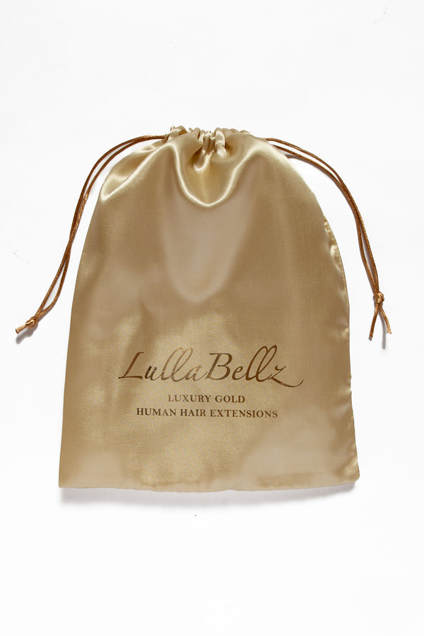 lullabellz LullaBellz Mini Satin Hair Extension Storage Bag (Gold)